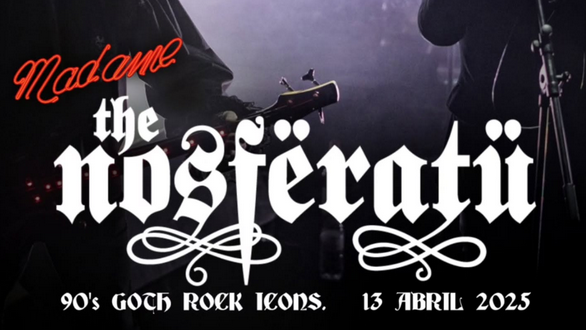 The Nosferatu anuncia show em São Paulo.