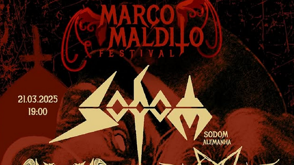 Março Maldito – Festival é anunciado com a presença de Sodom.