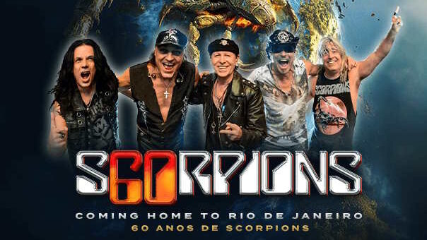 Scorpions anuncia show no Rio de Janeiro.