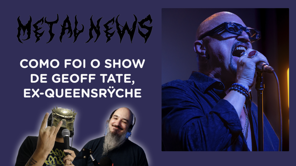 Geoff Tate esbanja talento e simpatia em show acústico