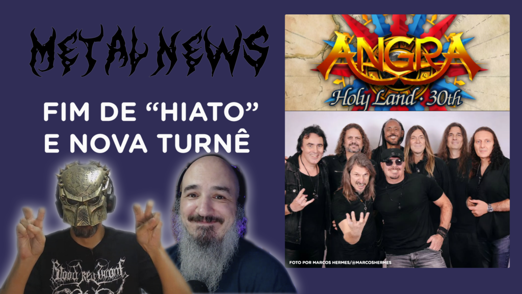Angra anuncia o fim de seu hiato com turnê de 30 anos de Holy Land
