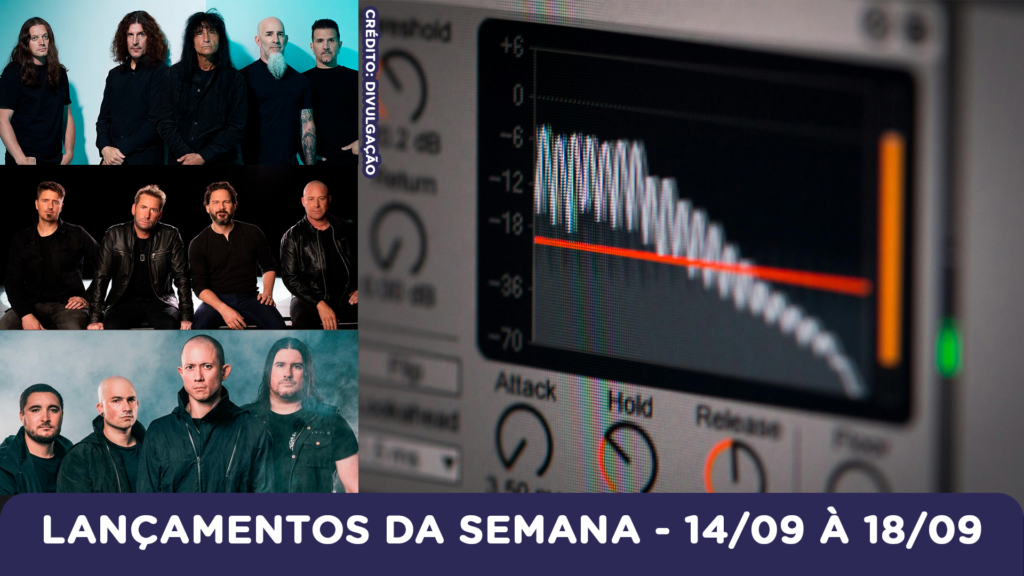 Anthrax, Nickelback, Trivium – Lançamentos da Semana
